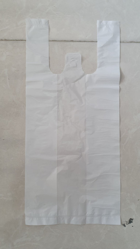 یک کیلوگرم نایلکس شیری (مشما) دسته دار رکابی